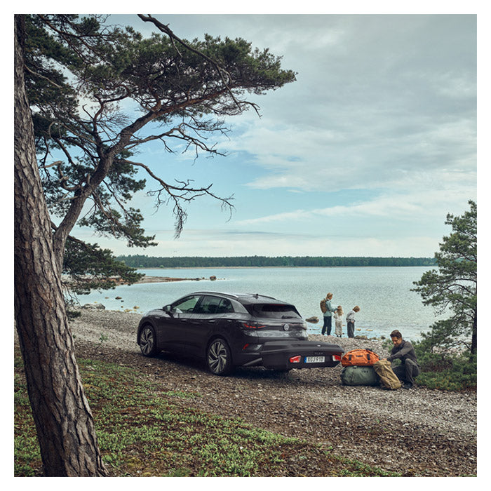 Bagageboks 300L til anhængertræk, lav højde og aerodynamisk design - Thule