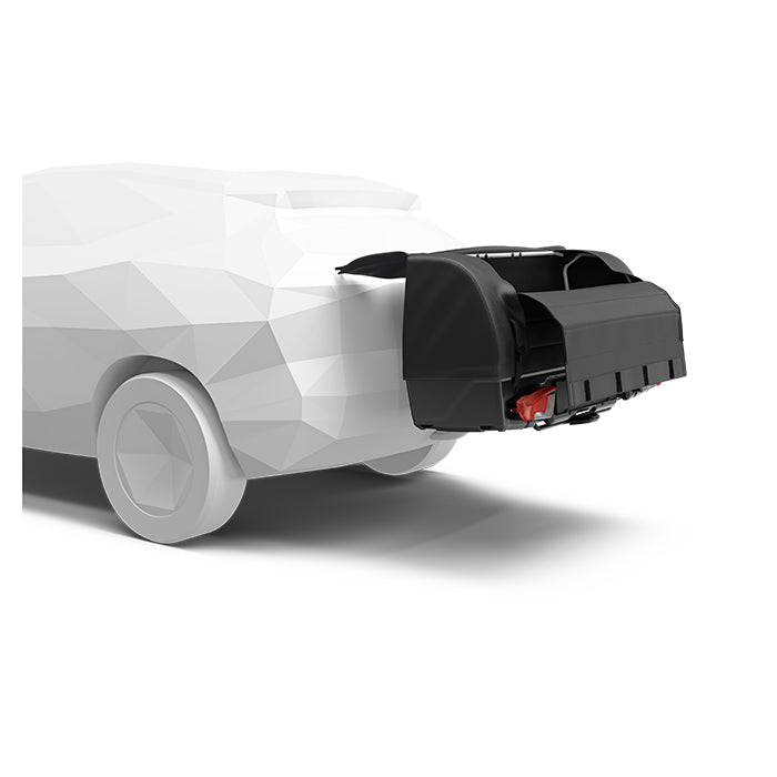 Bagageboks til anhængertræk 300L, lav montering, vippelåg - Thule