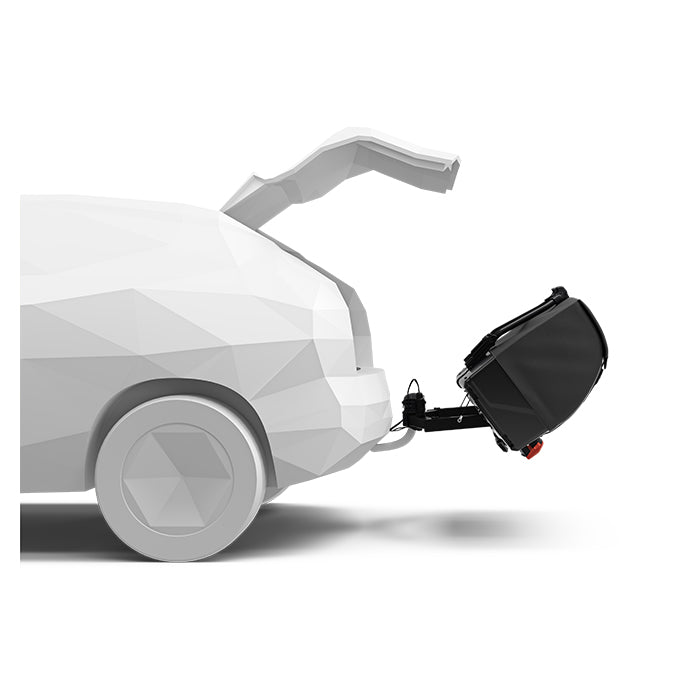 Bagageboks til anhængertræk 300L, lav montering, vippelåg - Thule