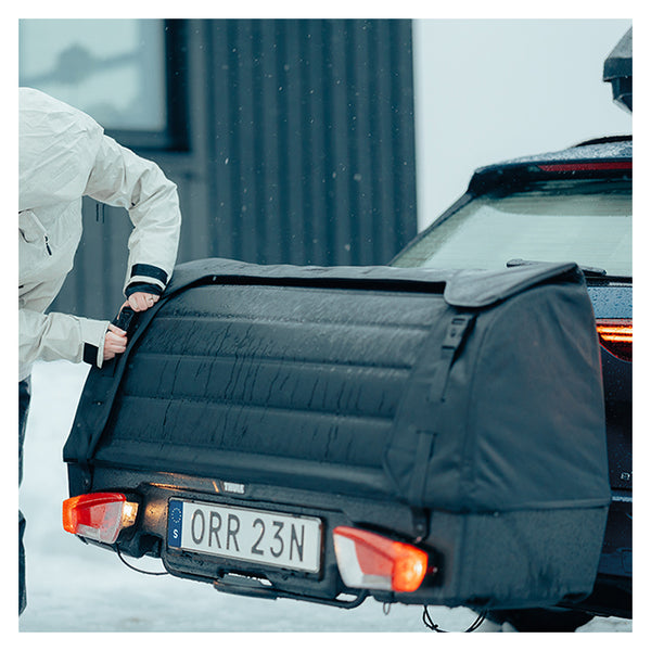 Bagageboks til anhængertræk 300L, lav montering, vippelåg - Thule