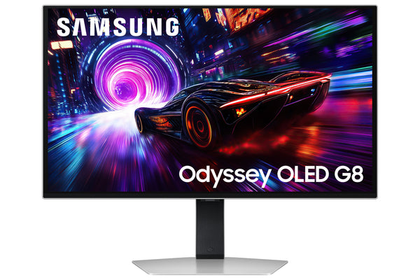 Samsung G81SF computerskærm 68,6 cm (27) 3840 x 2160 pixel 4K Ultra HD OLED Sølv