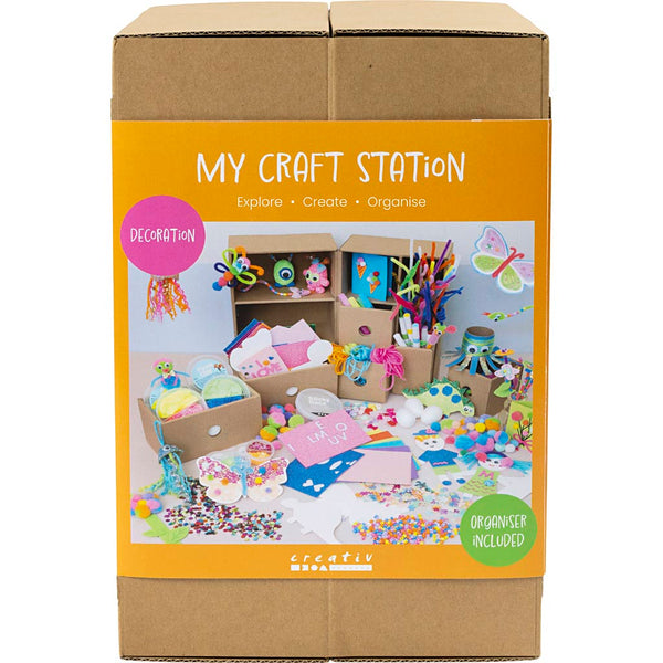My Craft Station Dekoration, ass. farver, 1 pk.