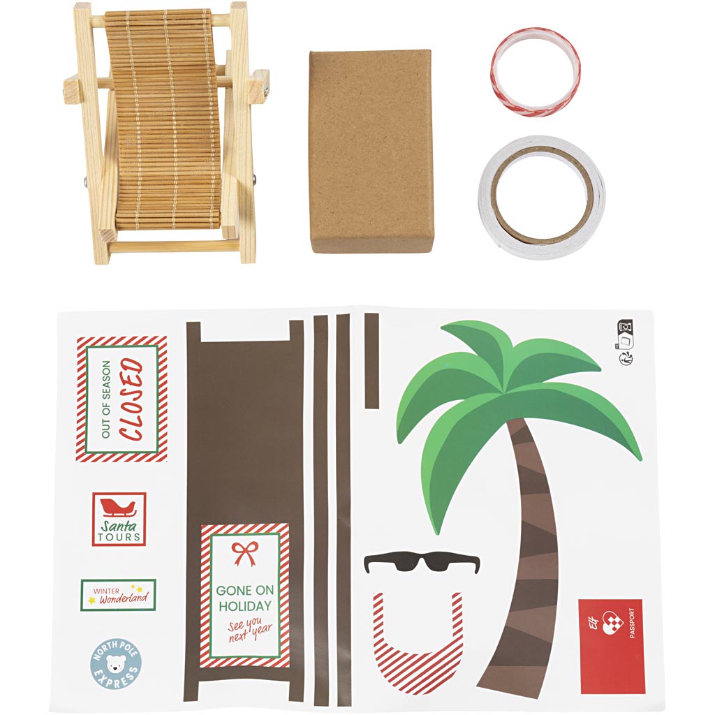 Mini DIY Kit Nissens Dør, På ferie, 1 pk.