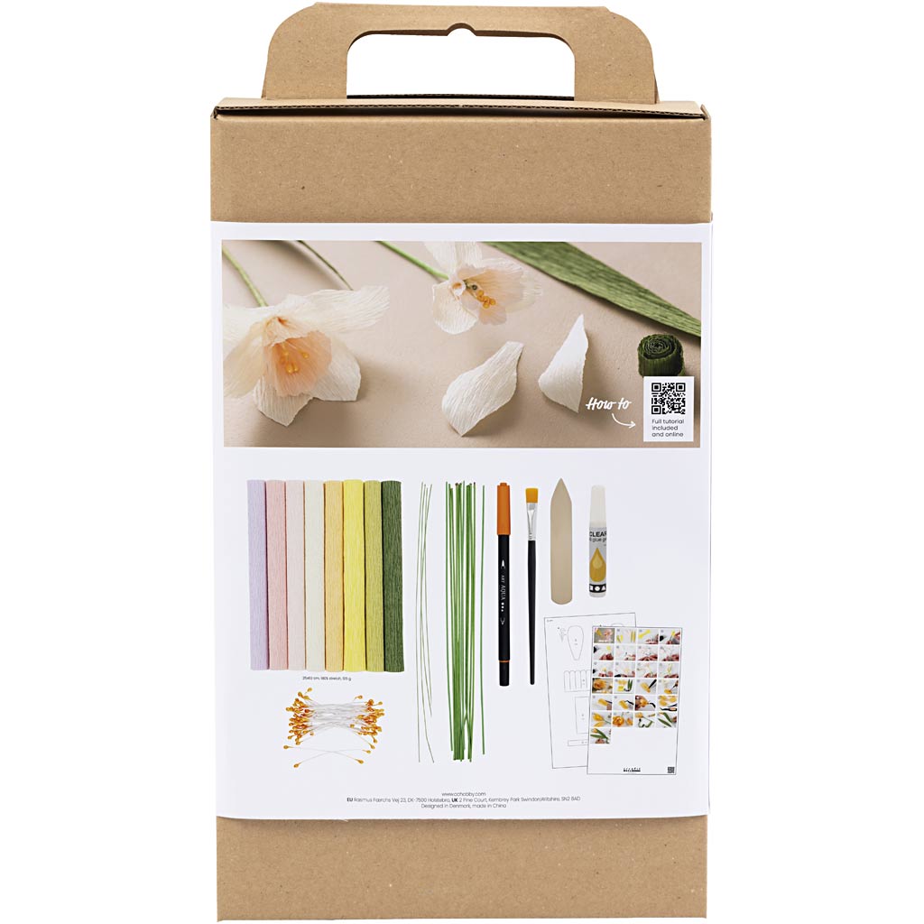 DIY Kit Crepepapir, 1 pk.