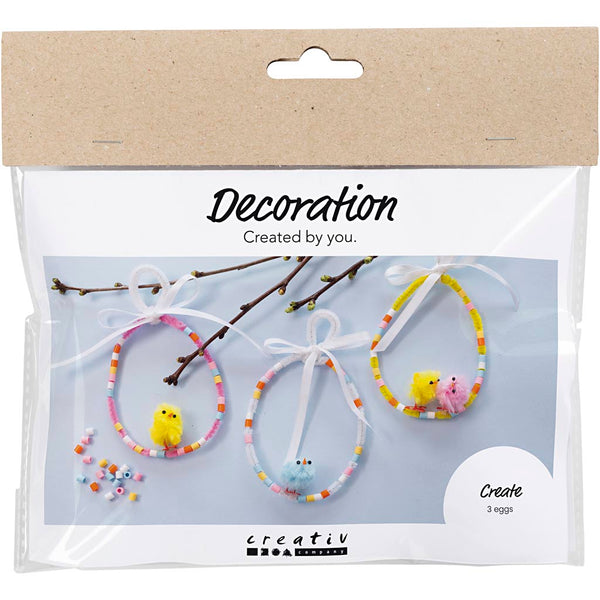Mini DIY Kit Dekoration, ass. farver, 1 pk.