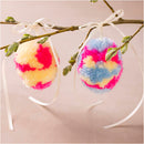Mini DIY Kit Pompon, Æg, colorful, 1 pk.