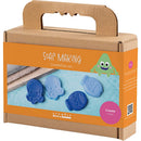 DIY Kit Sæbefremstilling, Havdyr, blå, 1 pk.