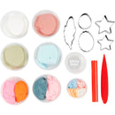 DIY Blomster Kit i Silk Clay® - Pastelfarver