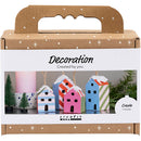 Mini DIY Kit Dekoration, Huse, colorful, 1 pk.