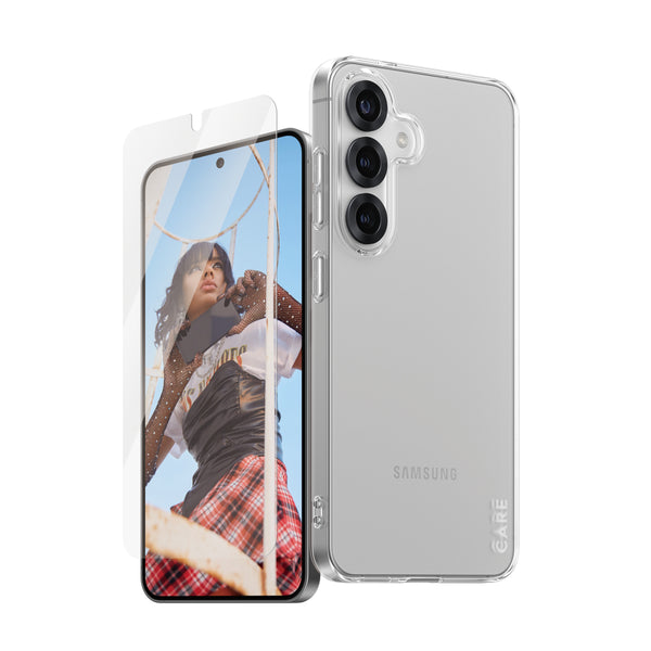 CARE by PanzerGlass X-Ray Beskyttelsescover Gennemsigtig Samsung Galaxy S25