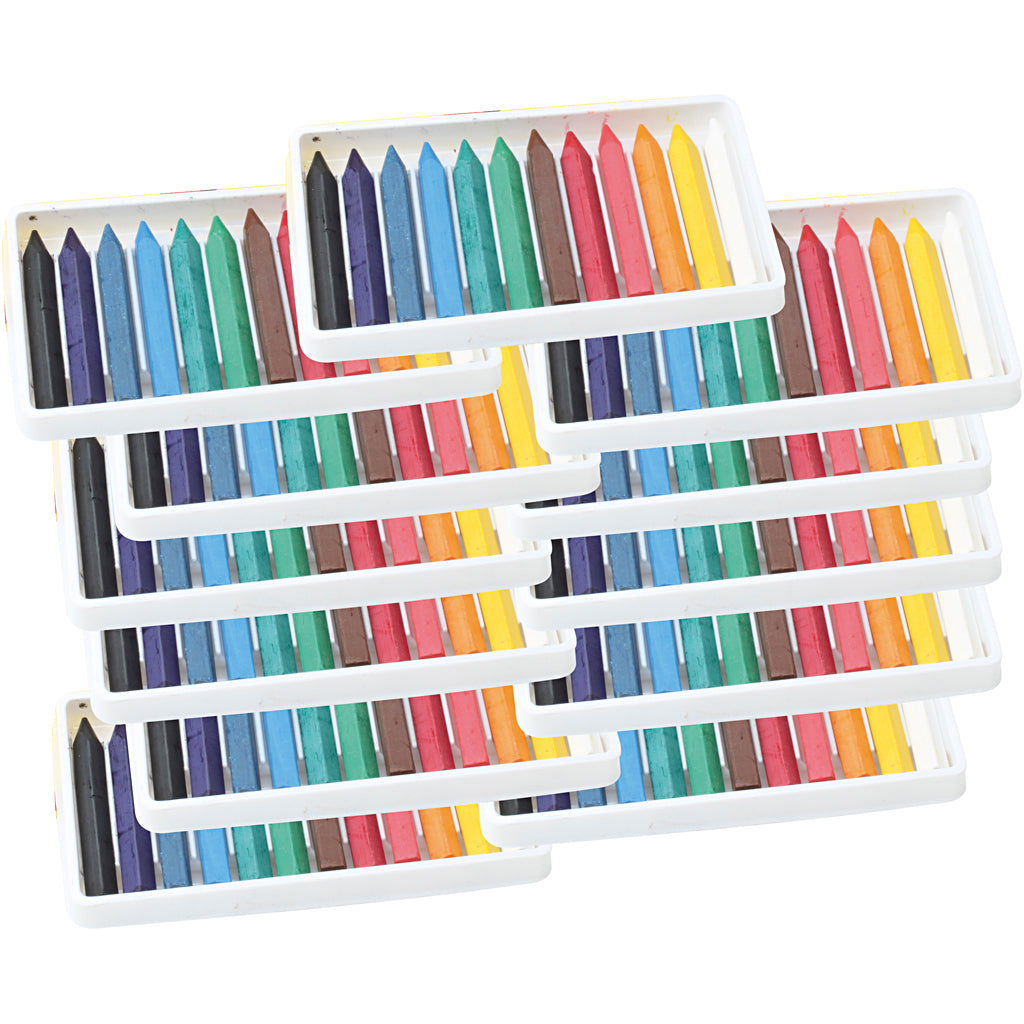 Filia Oliekridt - 12 Ass. Farver til Kunst og Hobby