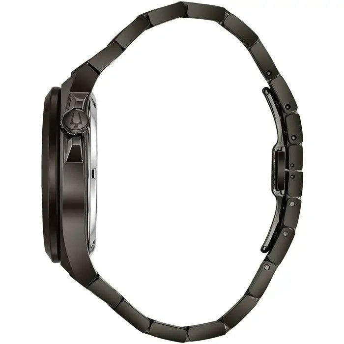 Bulova Maquina sølv herreur 98a179