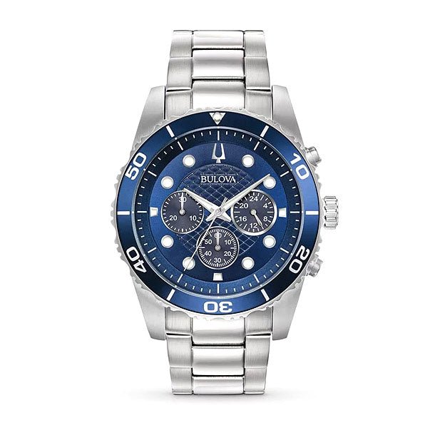 Bulova Exclusive blåt herreur 98a209