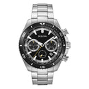 Bulova High Performance kvarts sort herreur 98b298