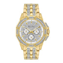 Bulova Crystal sølv herreur 98c126