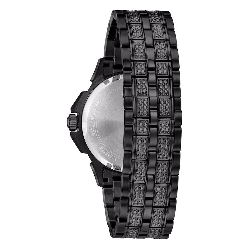Bulova Crystal sort herreur 98c134