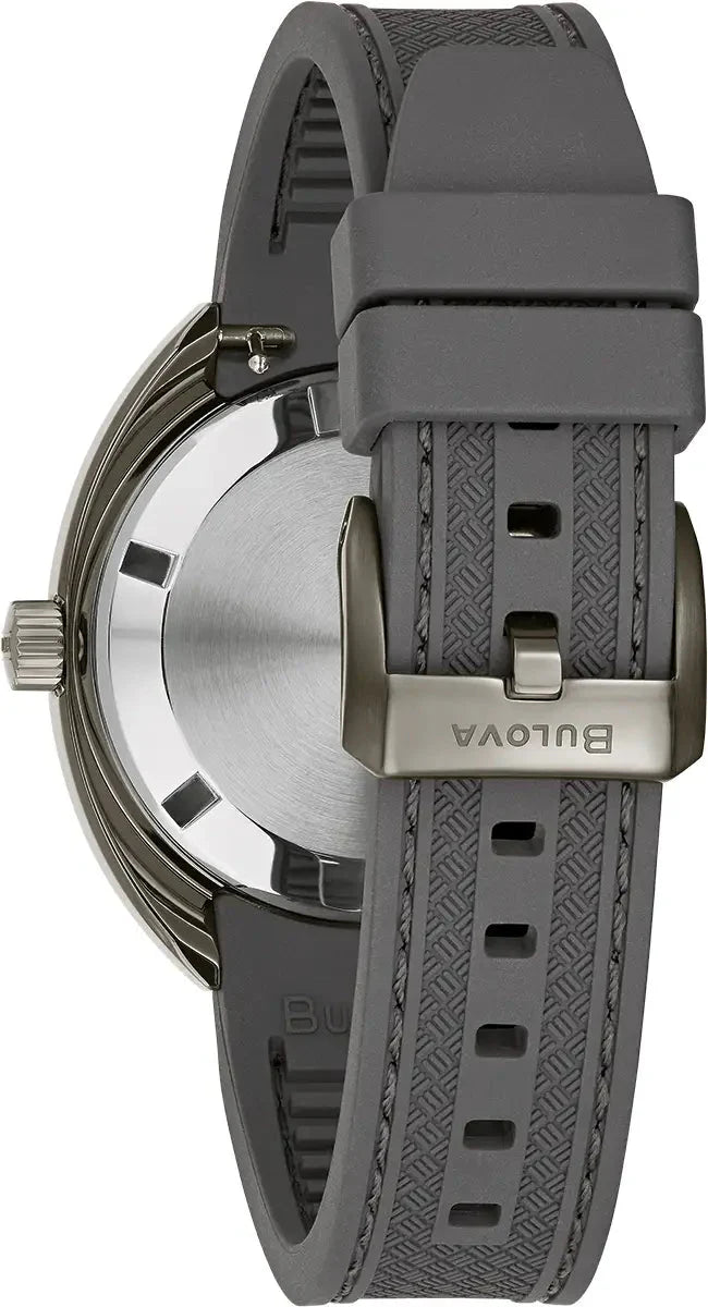 Bulova Oceanographer GMT hvidt herreur 98b407