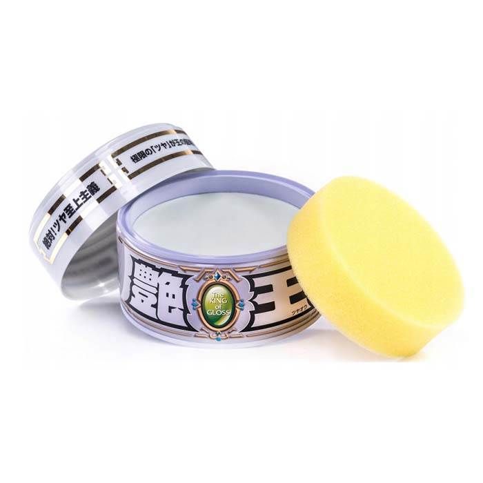 Bilvoks til lyse biler, hård voks 320 g - The King of Gloss, Soft99