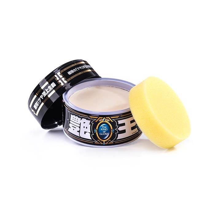 Bilvoks til mørke biler, dyb glans & beskyttelse 300 g - Soft99