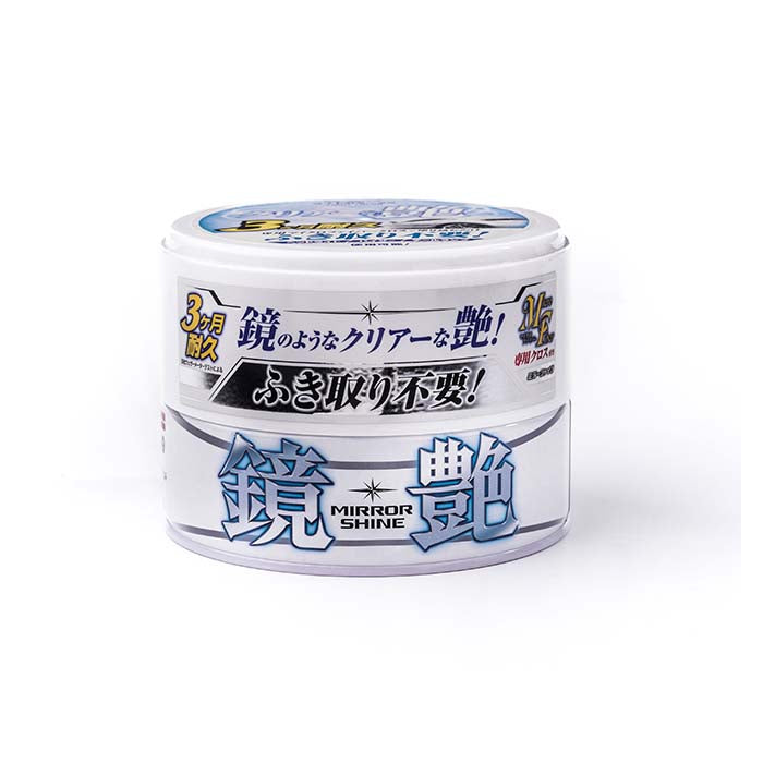 Bilvoks til lys lak & plast 200 g - Mirror Shine Wax Light, Soft99