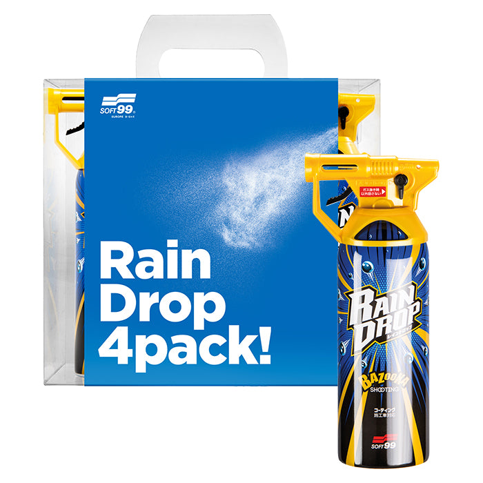 Soft99 Rain Drop Bazooka 300ml 4-pack