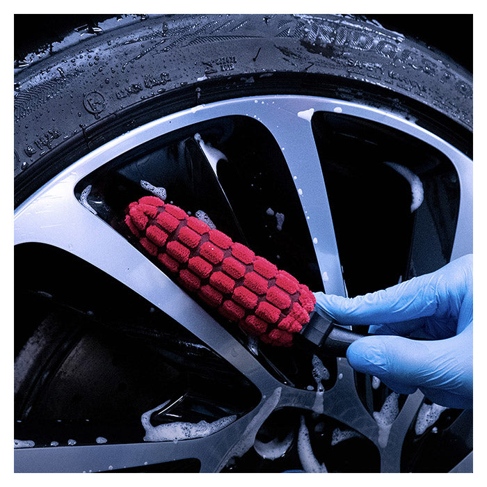 Fælgbørste mikrofiber - effektiv rengøring i trange rum - Soft99