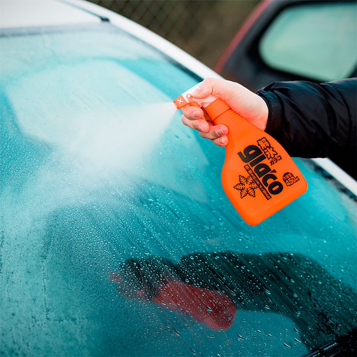 Isfjerner og anti-is spray 450 ml - justerbar forstøver, hydrofob effekt, Soft99