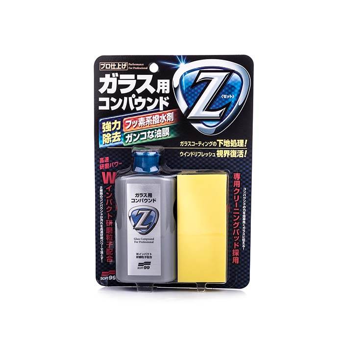 Glasspolermiddel til forbehandling af rude 100 ml - Soft99