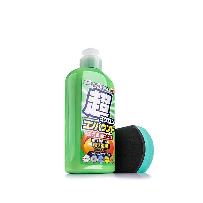 Lakrens til lyse biler 250 ml - Micro Liquid Compound Light Metallic, Soft99