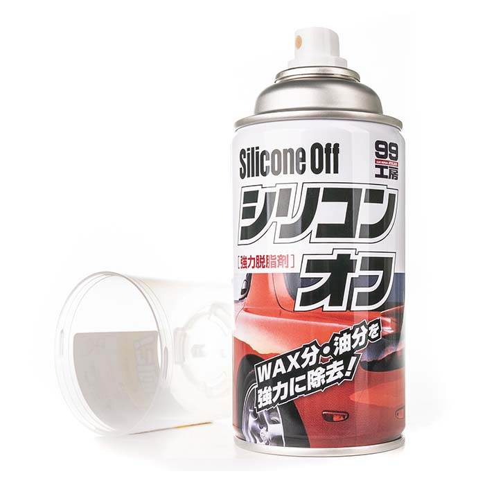 Silikonefjerner 300 ml - affedter lak, fjerner olie/voksrester · Soft99