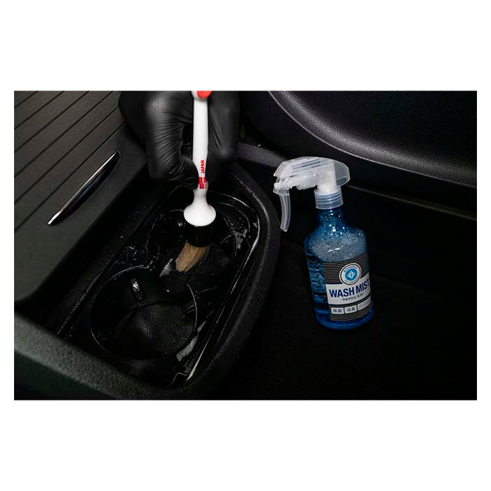 Interiørbørste til bil - kemiresistent detailingbørste, bløde syntetiske børstehår - Soft99