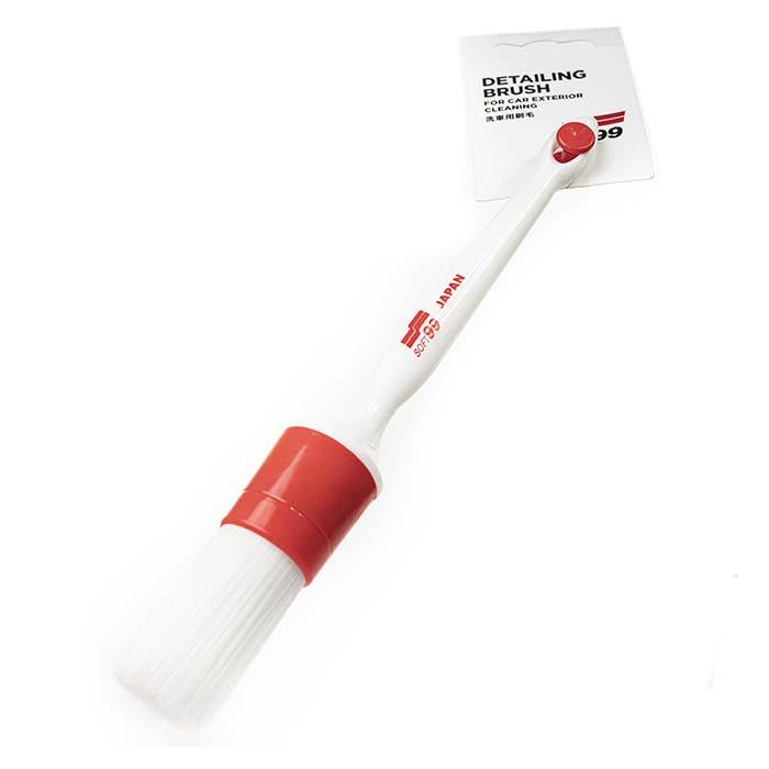 Detailbørste til fælge & emblemer, kemiresistent - Soft99