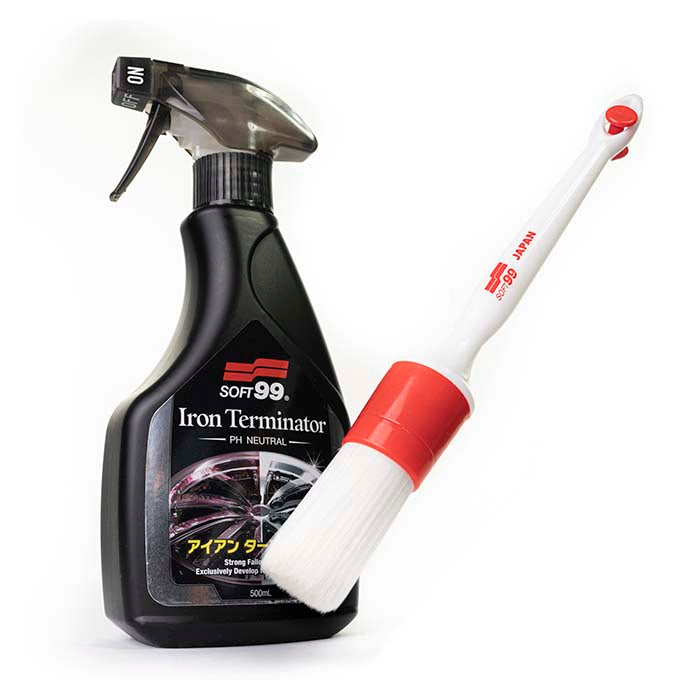 Detailbørste til fælge & emblemer, kemiresistent - Soft99