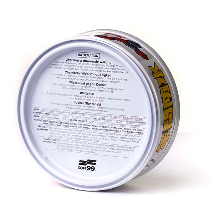 Holdbar bilvoks Light (PTFE) - 12 måneders hydrofob beskyttelse, 200 g · Soft99