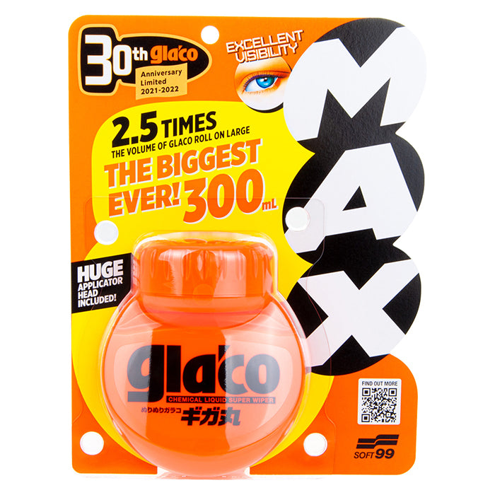 Rude- og spejlbehandling sæt med Glaco vandafvisende coating - Soft99