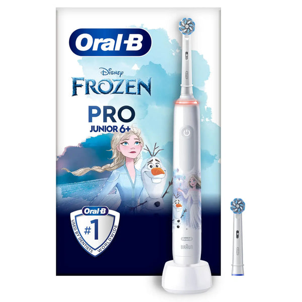 Oral-B PRO 14876673 elektrisk tandbørste Barn Roterende tandbørste Flerfarvet, Hvid