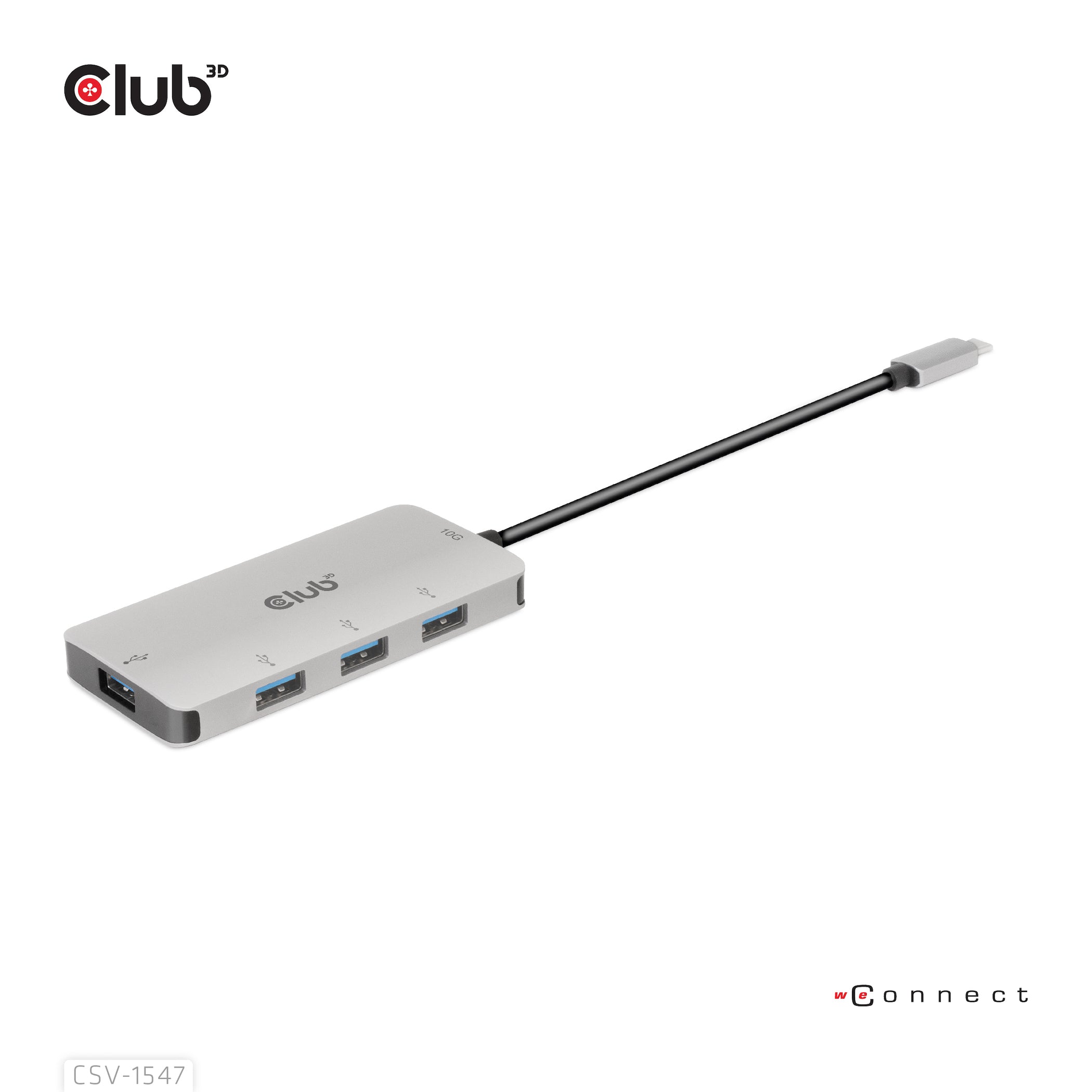 Club 3D CSV-1547 Hub 4 porte USB