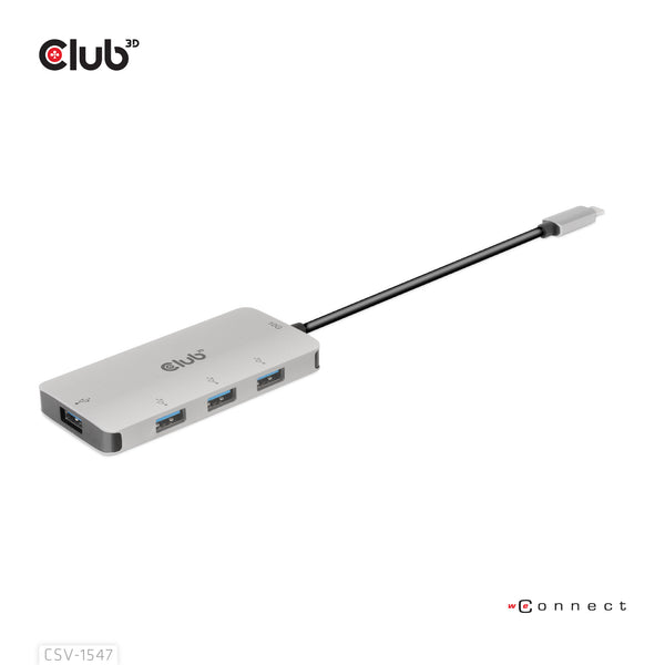 Club 3D CSV-1547 Hub 4 porte USB