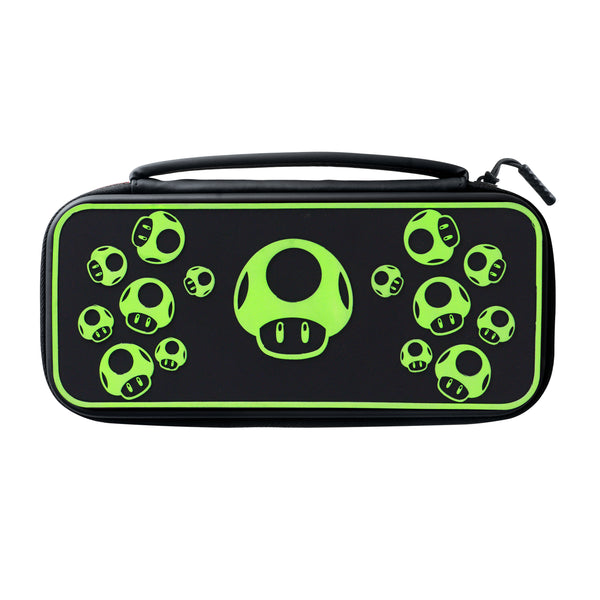 PDP 500-224-1UP transportabel spillekonsol etui Hårdt etui Nintendo Sort, Grøn