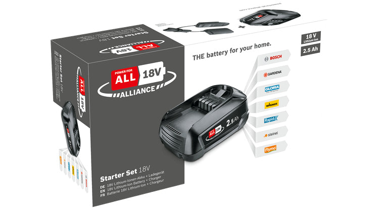 Bosch Starter Set 18V Batterioplader