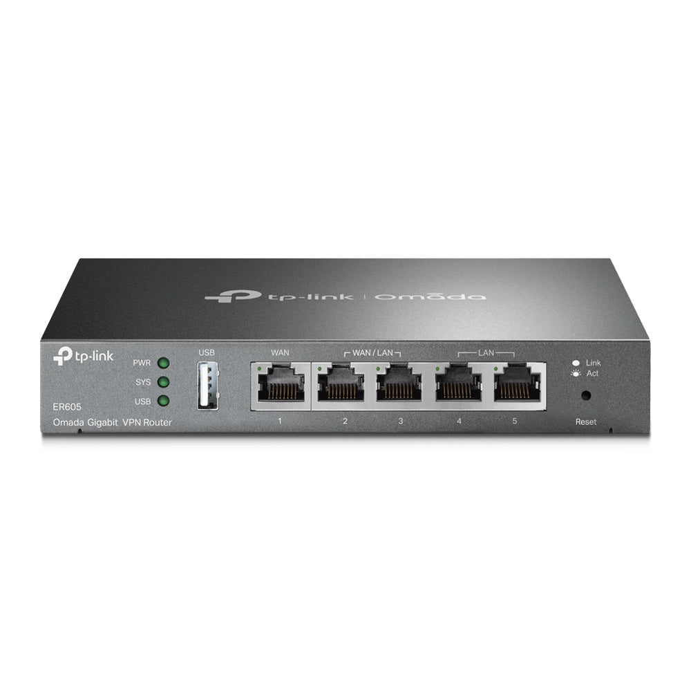 TP-Link Omada ER605 V2 Router 4-port switch Kablet