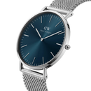 Daniel Wellington Classic meshlænke Arctic blåt herreur Dw00100628