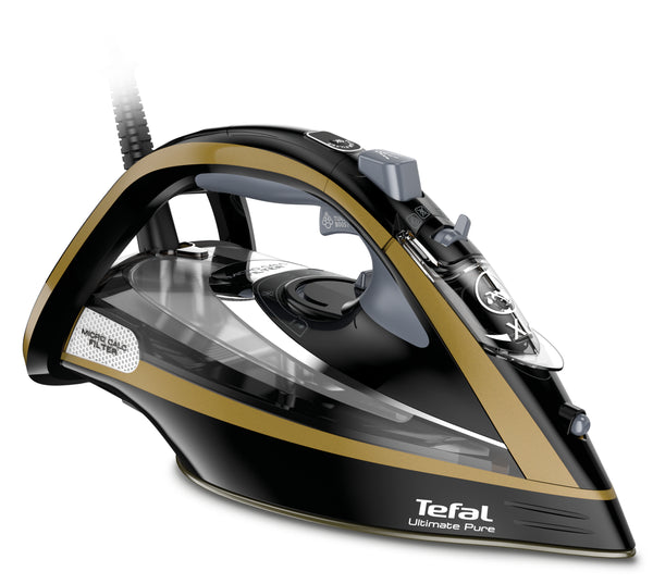 Tefal Ultimate Pure FV9847E0 Dampstrygejern 3200W Sort/Guld