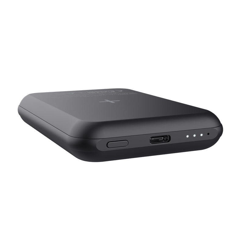 Trust Magno Trådløs power bank 5000mAh 15Watt 1xUSB-C Sort