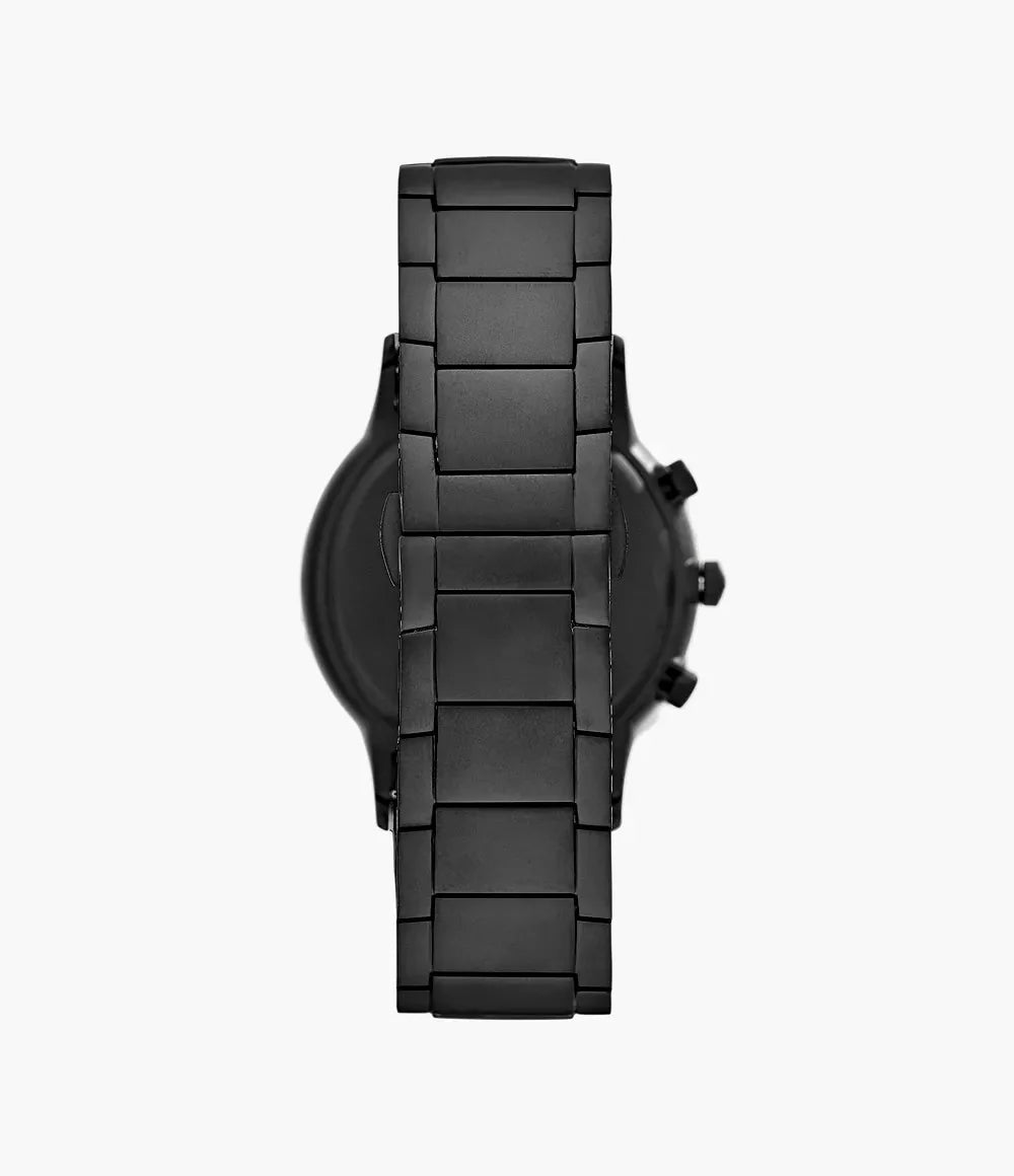 Emporio Armani herreur Ar11275 sølv Tone rustfrit stål Chronograph