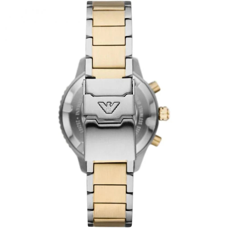 Emporio Armani herreur Diver Chronograph 43mm grøn Ar11361