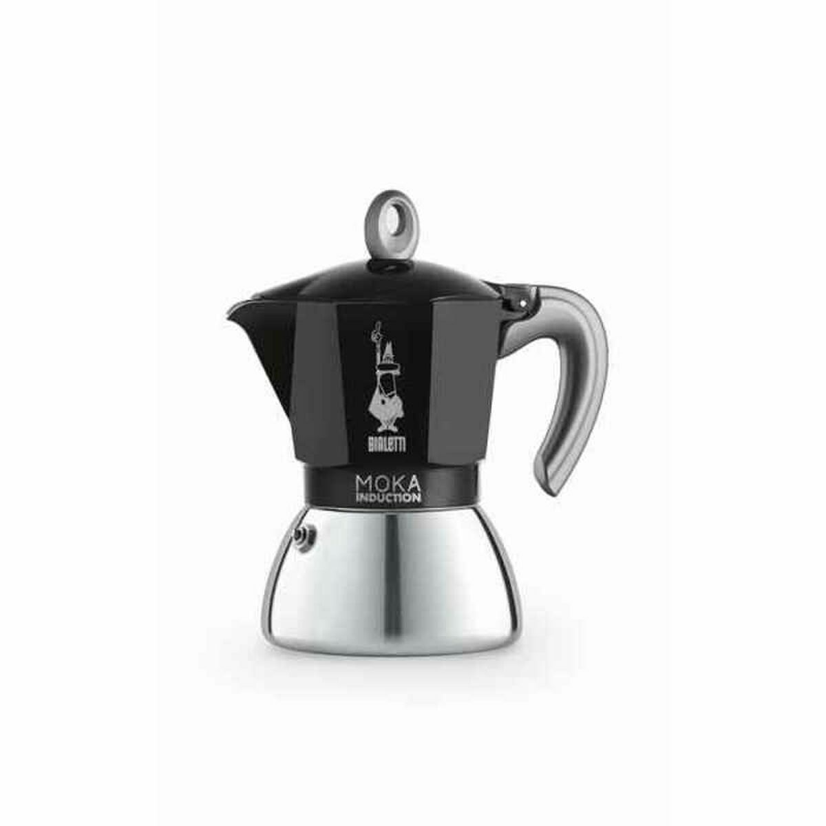 Italiensk Kaffekande Bialetti 0006936/NP Sort Grå Metal Aluminium