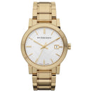 Burberry dameur The City guldfarvet PVD-belægning Bu9003