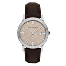 Burberry herreur The City Check Champagne brun Bu9011