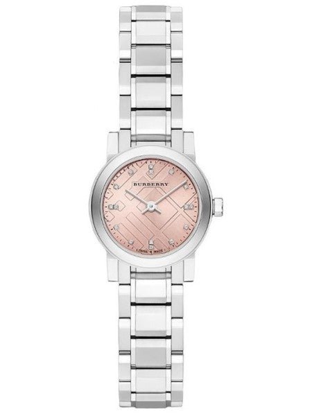 Burberry dameur The City Check Diamonds lyserød Bu9223